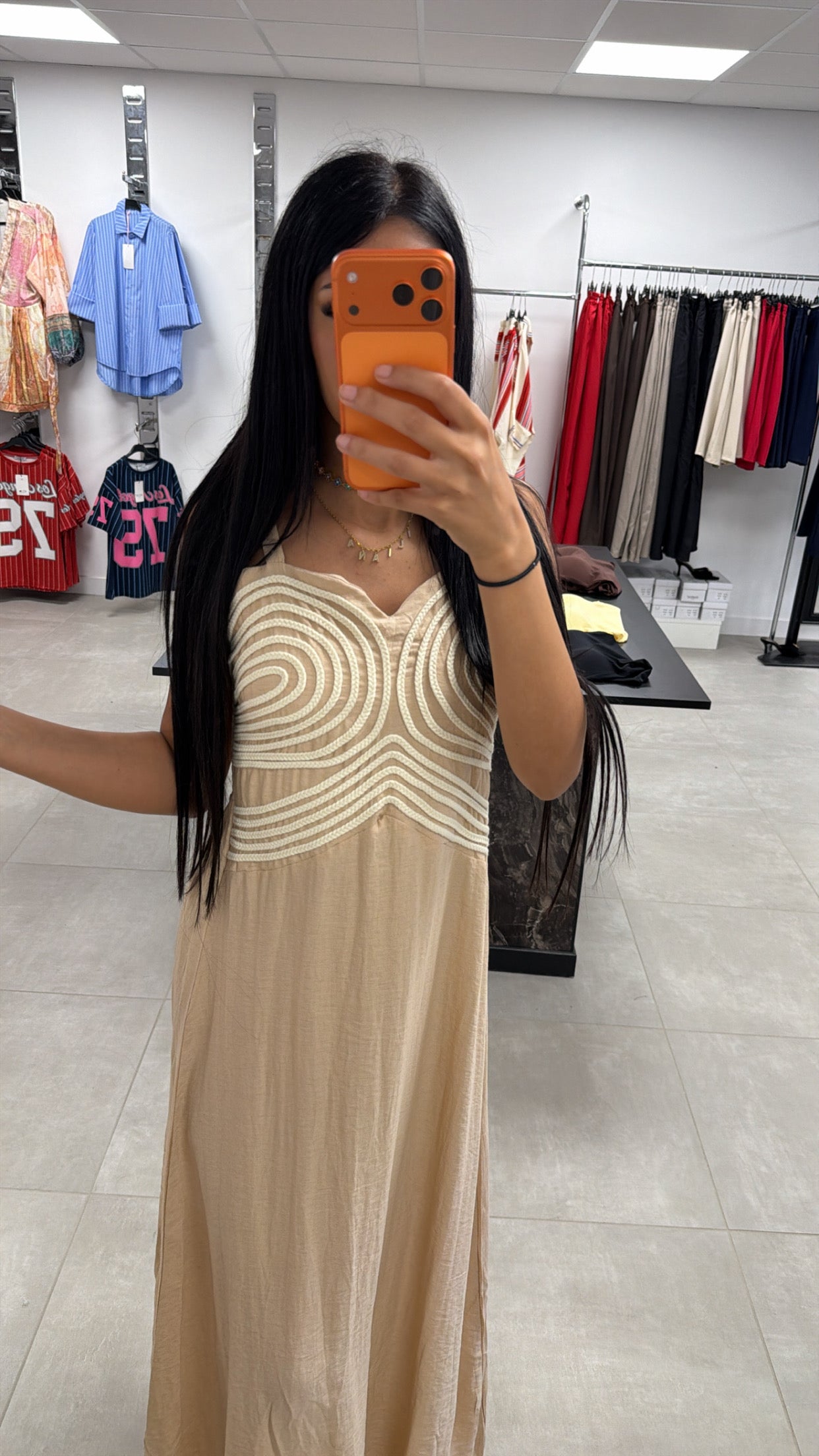 Robe bretelle