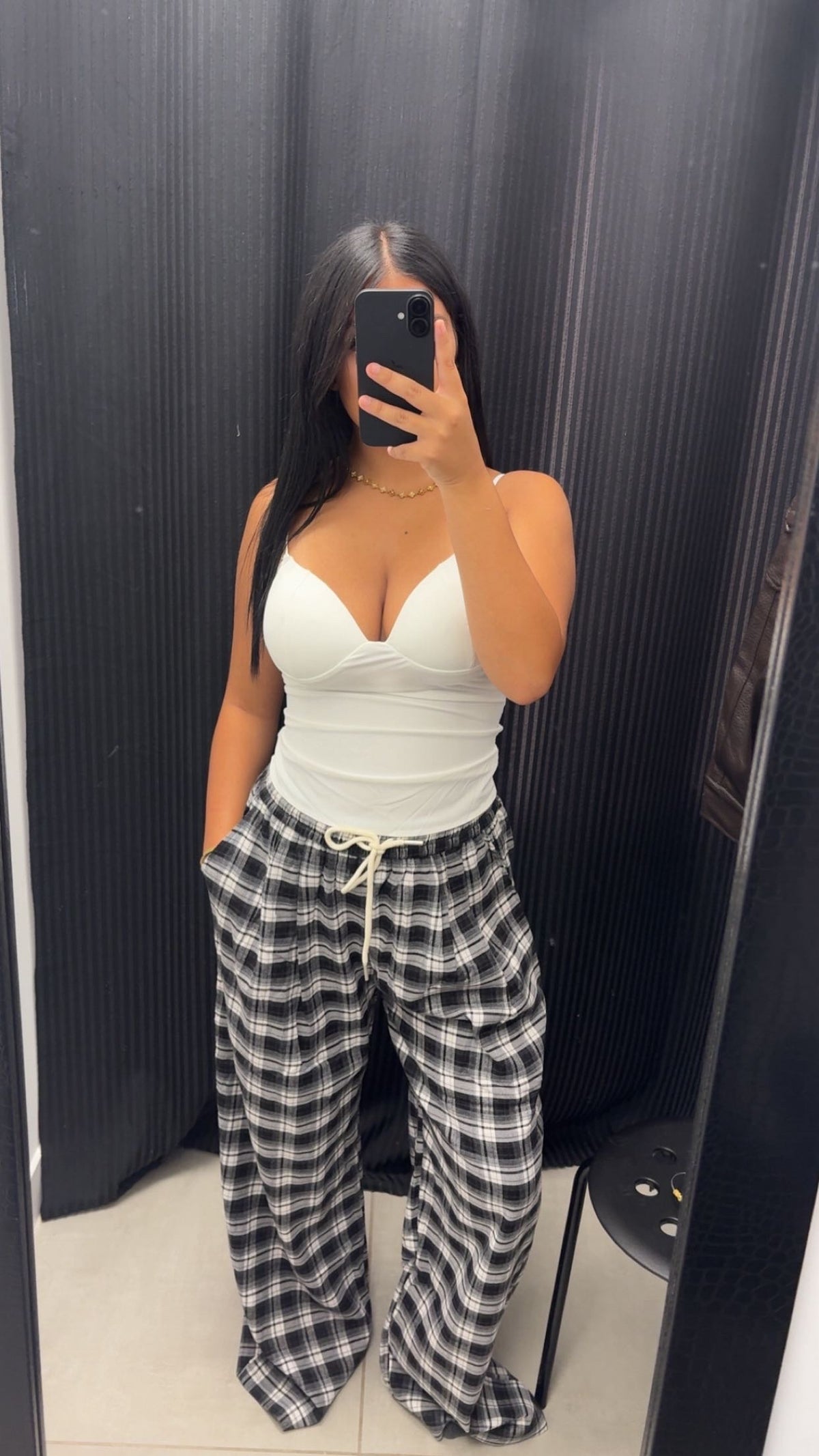Pantalon carreaux