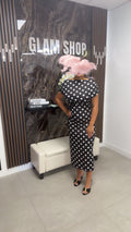 Robe petit pois