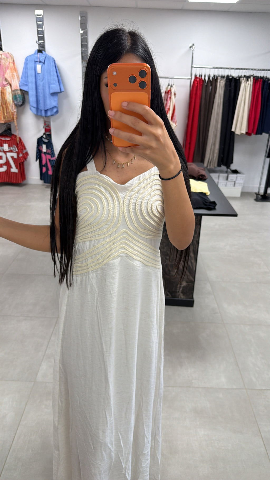 Robe bretelle