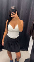 Haut bustier lycra
