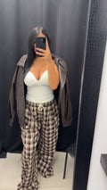 Pantalon carreaux