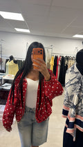 Veste kway petit pois
