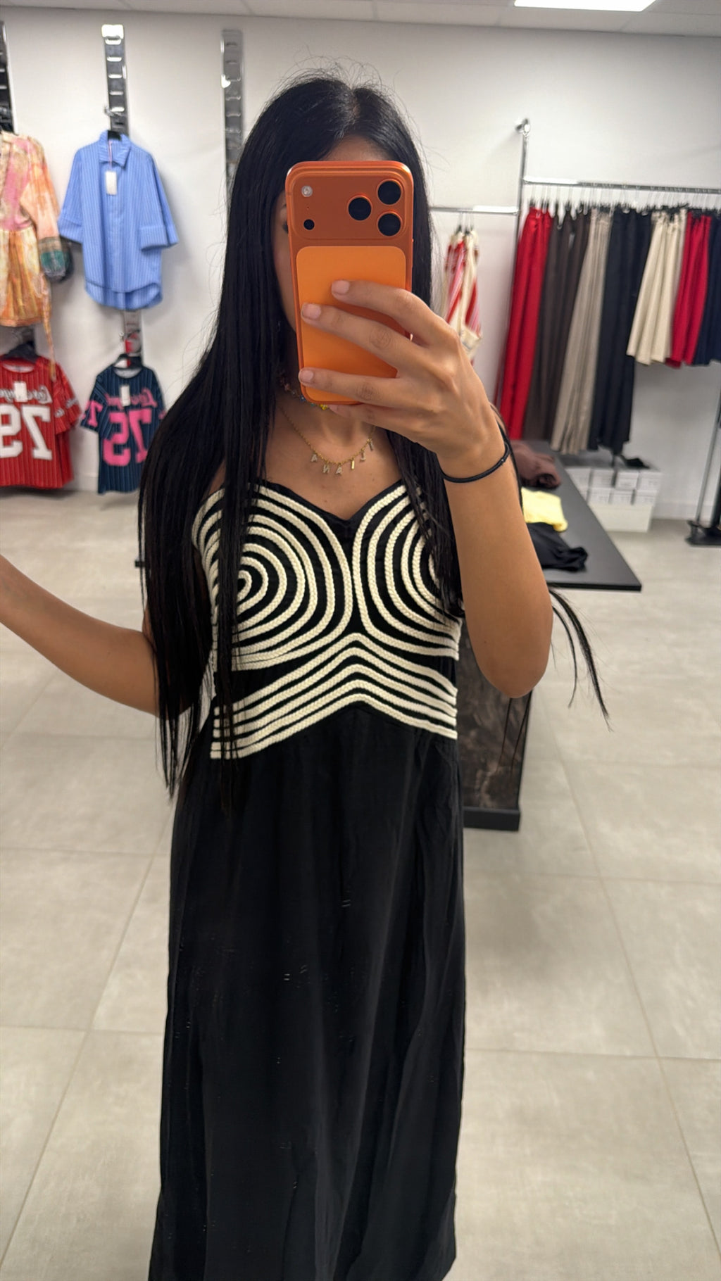 Robe bretelle