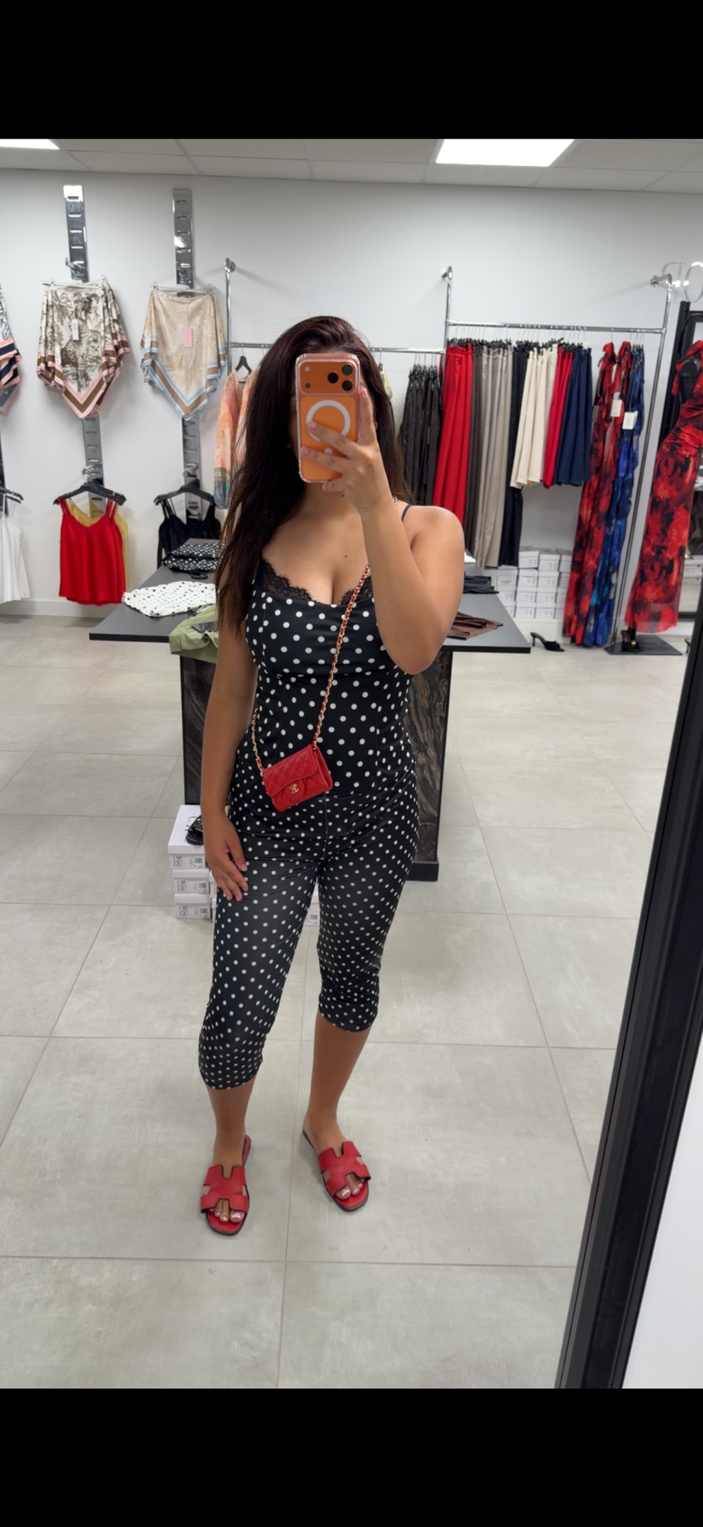 Capris petit pois