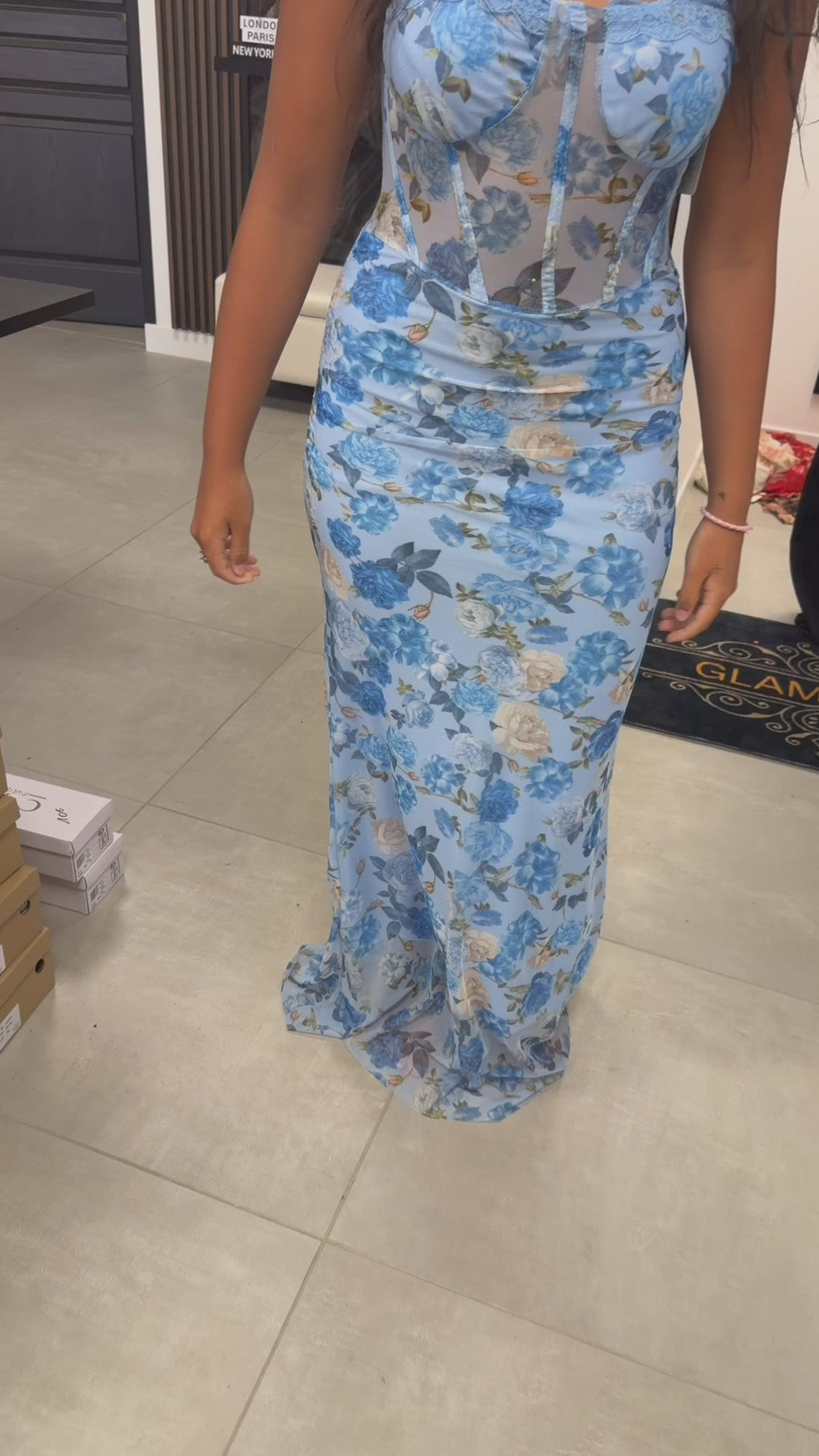 Robe effet bbl